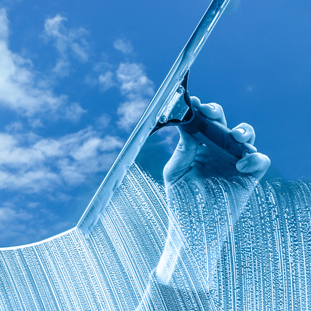 Outdoor Glass Cleaning Service